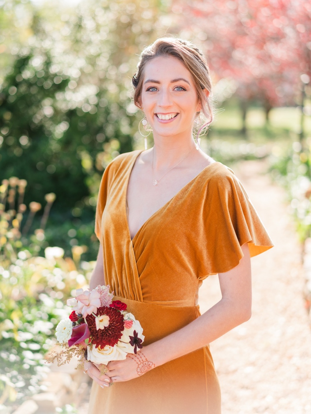 BHLDN *LIKE NEW* Jenny Yoo Ellis Velvet Dress - Picture 7 of 11